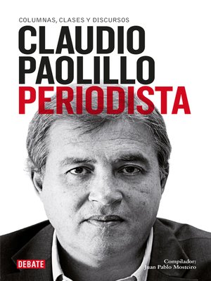 cover image of Claudio Paolillo. Periodista
